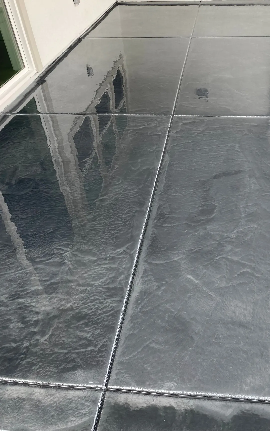 Epoxy floor by Vazquez Epoxy Coatings, serving Rancho Cordova, CA